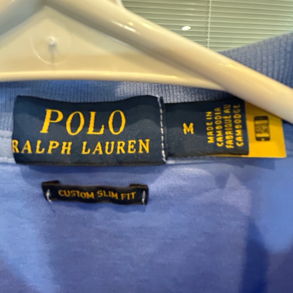 Men’s MD Ralph Lauren POLO Classic Blue Polo Shirt - Picture 4 of 4